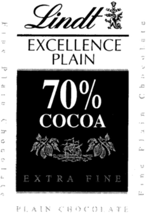 Lindt EXCELLENCE PLAIN Logo (IGE, 19.08.1997)