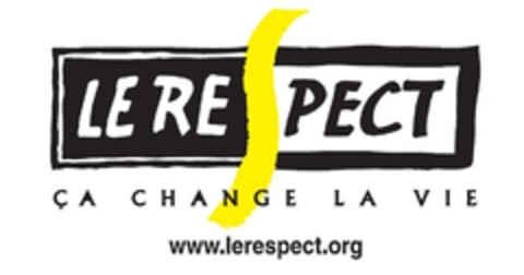 LE RESPECT ÇA CHANGE LA VIE www.lerespect.org Logo (IGE, 11.05.2017)