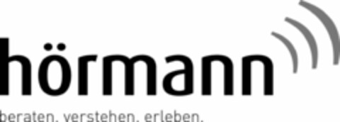 hörmann beraten. verstehen. erleben. Logo (IGE, 04.11.2014)