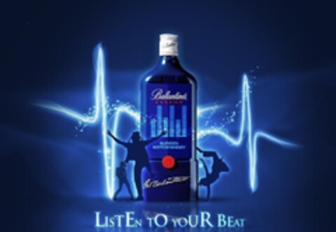 Ballantines LISTEN TO YOUR BEAT Logo (IGE, 30.11.2009)