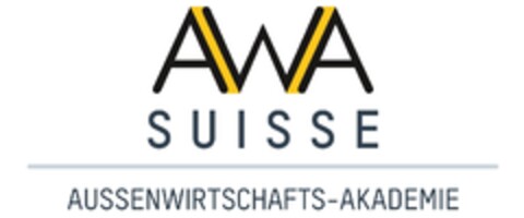AWA SUISSE AUSSENWIRTSCHAFTS-AKADEMIE Logo (IGE, 12/14/2017)