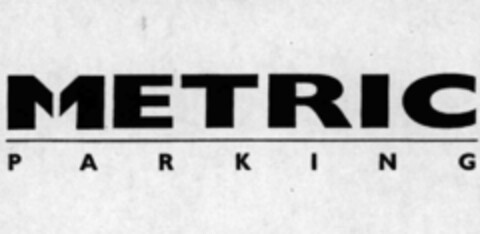 METRIC PARKING Logo (IGE, 24.06.1998)