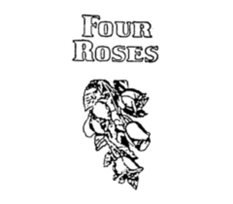 FOUR ROSES Logo (IGE, 09/12/1986)