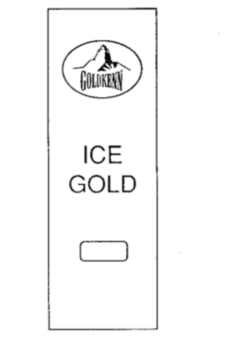GOLDKENN ICE GOLD Logo (IGE, 09/13/1994)