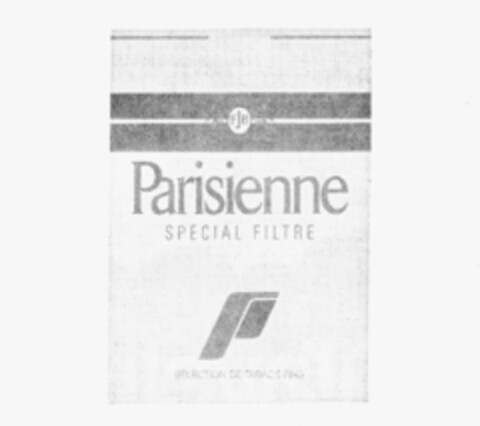 FJB Parisienne SPECIAL FILTRE Logo (IGE, 12/03/1986)