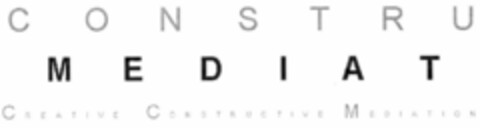 CONSTRU MEDIAT CREATIVE CONSTRUCTIVE MEDIATION Logo (IGE, 03.09.2005)