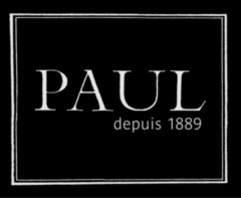 PAUL depuis 1889 Logo (IGE, 08.01.2016)