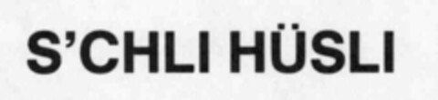 S'CHLI HüSLI Logo (IGE, 04/11/1989)