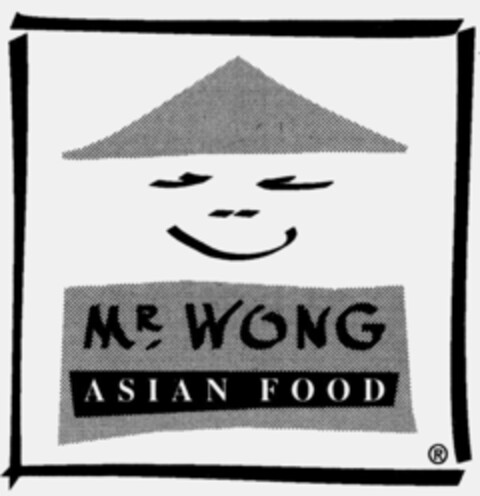 MR. WONG ASIAN FOOD Logo (IGE, 19.04.1996)