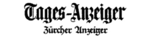 Tages-Anzeiger, Zürcher Anzeiger Logo (IGE, 24.03.1995)