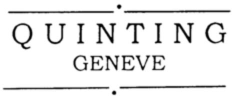QUINTING GENEVE Logo (IGE, 03.05.2001)