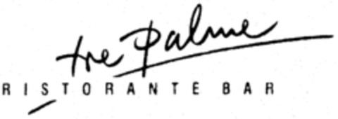 RISTORANTE BAR tre palme Logo (IGE, 21.08.1998)