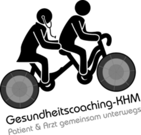 Gesundheitscoaching-KHM Patient & Arzt gemeinsam unterwegs Logo (IGE, 10.08.2016)