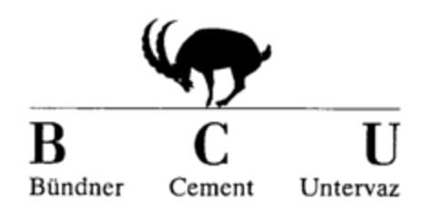 BCU Bündner Cement Untervaz Logo (IGE, 03/29/1995)