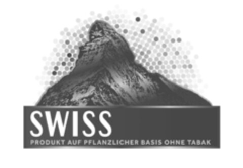 SWISS PRODUKT AUF PFLANZLICHER BASIS OHNE TABAK Logo (IGE, 02.10.2020)