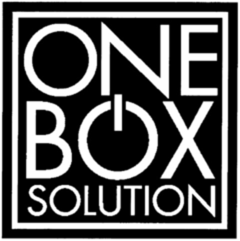 ONE BOX SOLUTION ((fig)) Logo (IGE, 05/29/2006)