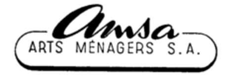 Amsa ARTS MéNAGERS S.A. Logo (IGE, 04.03.1991)