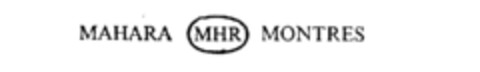 MAHARA MHR MONTRES Logo (IGE, 01.03.1988)