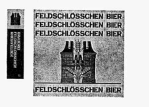 FELDSCHLöSSCHEN BIER Logo (IGE, 17.06.1985)
