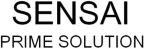 SENSAI PRIME SOLUTION Logo (IGE, 13.09.2012)