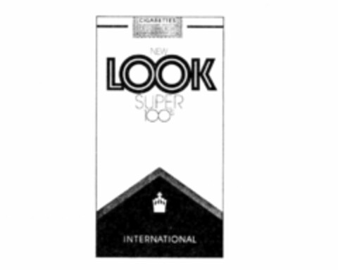 NEW LOOK SUPER 100's INTERNATIONAL Logo (IGE, 12.02.1987)