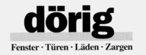 dörig Fenster Türen Läden Zargen Logo (IGE, 10.02.1995)