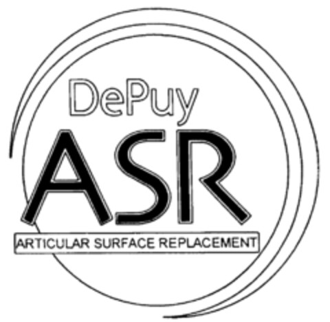 DePuy ASR ARTICULAR SURFACE REPLACEMENT Logo (IGE, 12.05.2003)