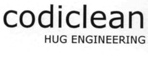 codiclean HUG ENGINEERING Logo (IGE, 15.11.2005)