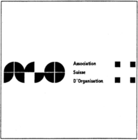 Association Suisse D'Organisation Logo (IGE, 15.05.1997)