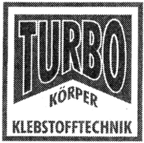 TURBO KÖRPER KLEBSTOFFTECHNIK Logo (IGE, 10.06.1997)