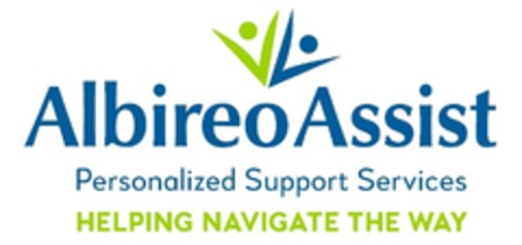 AlbireoAssist Personalized Support Services HELPING NAVIGATE THE WAY Logo (IGE, 10/13/2020)