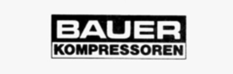 BAUER KOMPRESSOREN Logo (IGE, 25.01.1982)