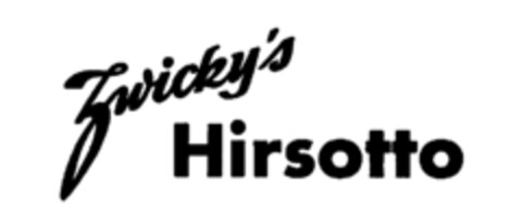 Zwicky's Hirsotto Logo (IGE, 05.02.1982)