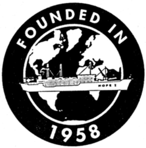 FOUNDED IN 1958 Logo (IGE, 17.06.1997)