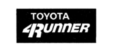 TOYOTA 4RUNNER Logo (IGE, 26.11.1987)