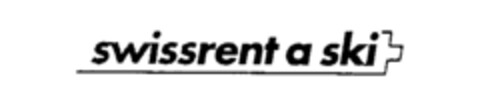 swissrent a ski Logo (IGE, 15.02.1989)