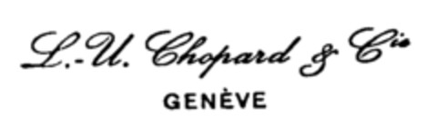 L.-U. Chopard & Cie GENEVE Logo (IGE, 12.03.1984)