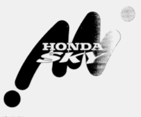 HONDA SKY Logo (IGE, 10.06.1996)