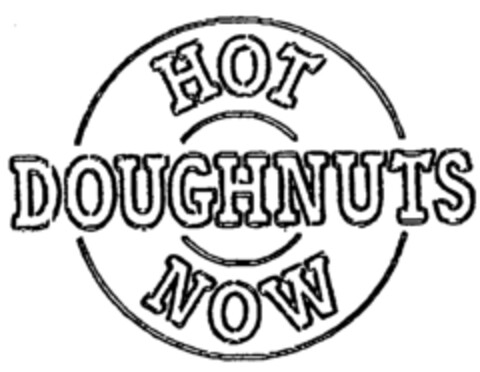 HOT DOUGHNUTS NOW Logo (IGE, 08/27/2001)