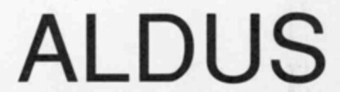 ALDUS Logo (IGE, 22.12.1987)