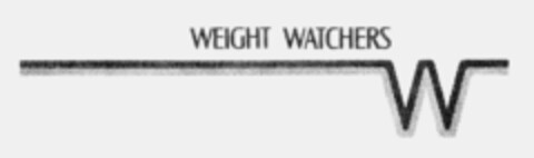 W WEIGHT WATCHERS Logo (IGE, 05.07.1983)