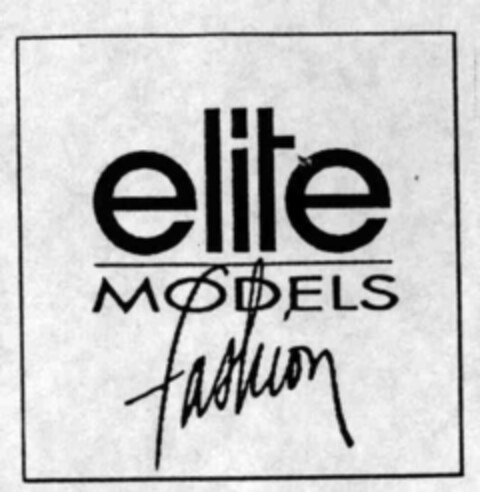 elite MODELS fashion Logo (IGE, 08.07.1999)