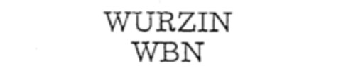 WURZIN WBN Logo (IGE, 11/25/1986)