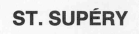 ST. SUPéRY Logo (IGE, 19.10.1989)