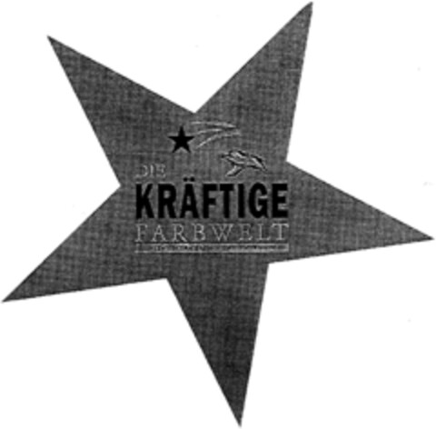 DIE KRÄFTIGE FARBWELT Logo (IGE, 28.11.1997)