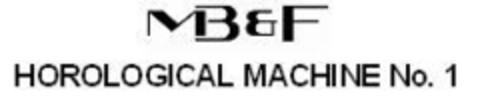 MB & F HOROLOGICAL MACHINE No. 1 Logo (IGE, 13.02.2006)