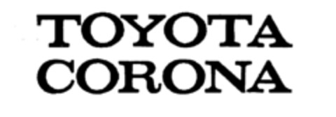 TOYOTA CORONA Logo (IGE, 14.08.1987)