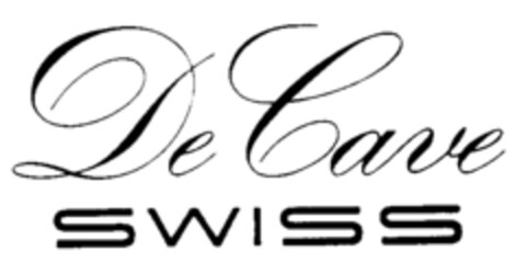 De Cave SWISS Logo (IGE, 26.11.1993)