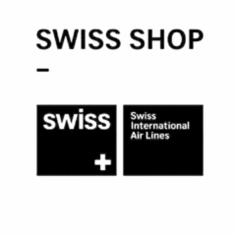 SWISS SHOP swiss Swiss International Air Lines Logo (IGE, 02/02/2008)