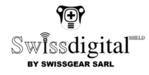 Swissdigital SHIELD BY SWISSGEAR SARL Logo (IGE, 23.04.2014)